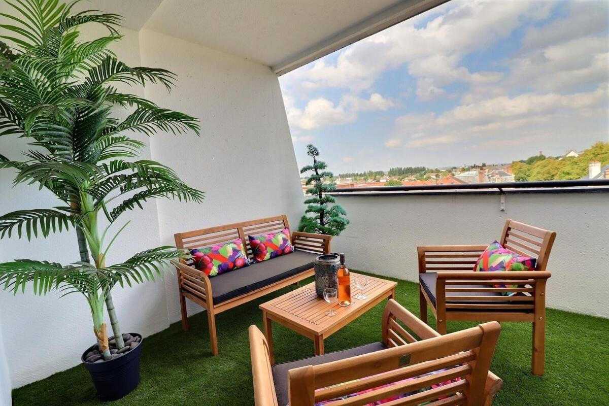Nid D'Aigle - Terrasse - Vue Ville - Mon Groom ทรัวส์ ภายนอก รูปภาพ